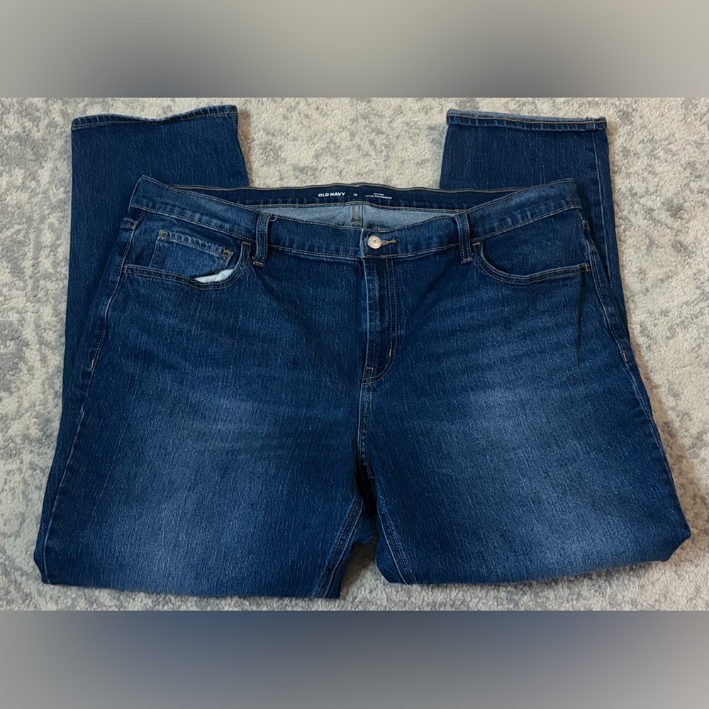 Women’s Old Navy Dark Wow Boyfriend Jeans